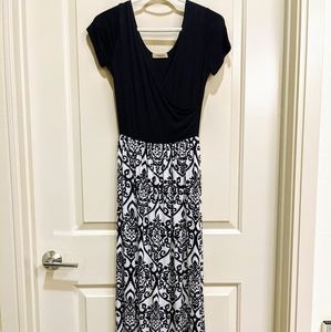 Gili Navy BlueMaxi Dress